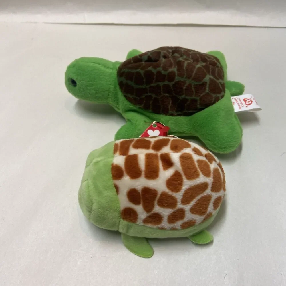 Ty Beanie Turtles Lot of 2 Assorted